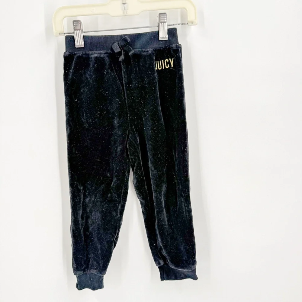 Juicy Couture Kids Black Matching Set